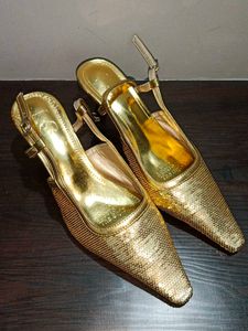 Gold Heels