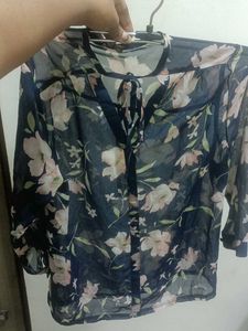 Navy Blue Top