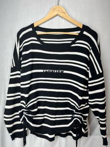 Striped Knit Sweater