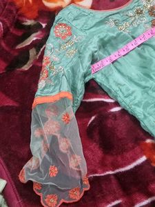 Embroidered Salwar Plazoo