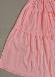 Cute Fairy Long Pink Skirt