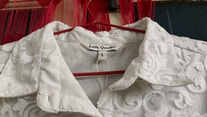 Pretty White Lace shirt