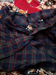 Tokyo Talkies Check Bardot Top