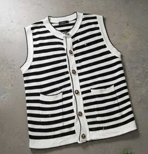 B&W Vest/Cardigan