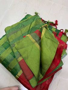 Check's Pattern Saree For Women