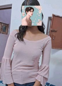 Pink Bell Sleeve Top 🪷