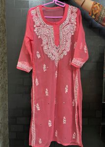 Elegant Embroidered Kurta