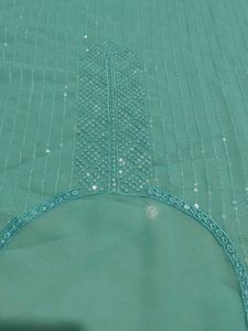 Sequin Work Suit Dress Material