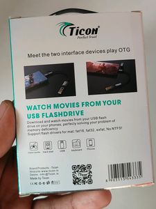 Ticon OT-110 USB 3.0 OTG Cable Micro+Type C