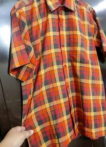 Multi Check Printed Shirt For Boy &amp; Men 40 Chest