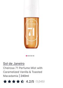 🥥 SDJ Brazilian Crush Cheirosa 71 Mist