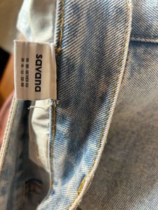 Denim blue jeans