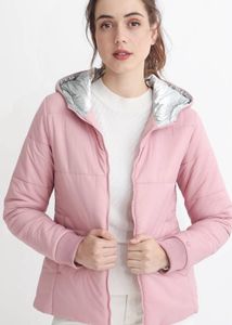 Rareism Hooded Padded Jacket