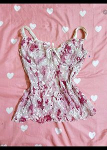 Floral Lace Cami Top