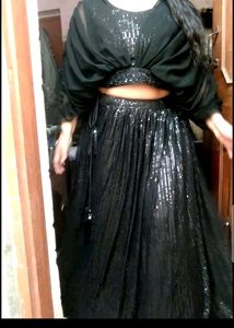 Black Lehanga Choli