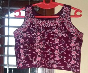 Heavy Work Sharara With Blouse &amp; Shrug Also Have &amp;