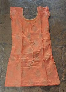 Peach Salwar Kameez Set