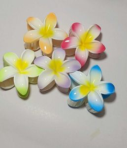 Flower Hair Claw Clips