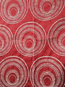 Curtain Red One Piece