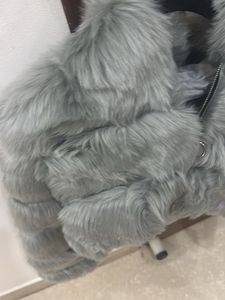Faux Fur Cropped Jacket