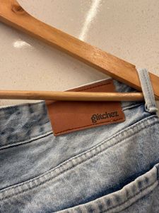 Ripped Wide Leg Jeans
