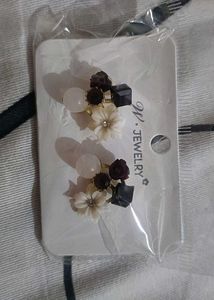 Brand New Floral Stud Earrings