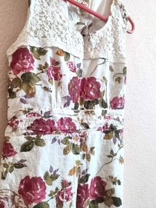 Floral Sleeveless Dress