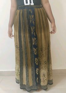 BOHO ✨ Floral Print Long Skirt