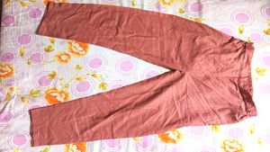 Dusty Rose Casual Pants
