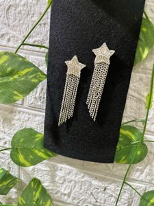 Star Shaped Long Earrings