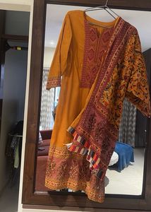 Gold Embroidered Kurti