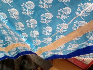 Blue Printed Kurta