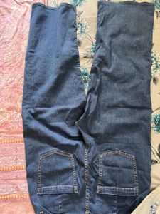 Wide Leg Denim Jeans