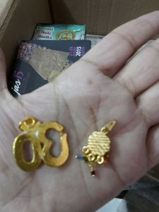 OM and Flower Pendants New