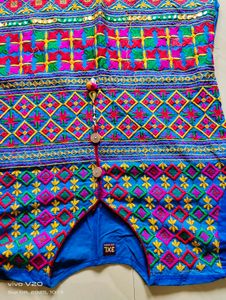 Embroidered Vintage Vest