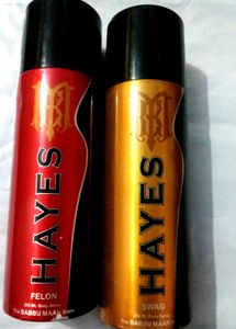 (2)Hayes Deodorant Spray