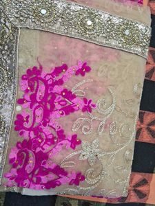 Embroidered Floral Saree