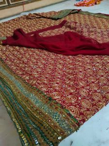 Zari Work In Full Saree Just Wear A Look Gorgeous