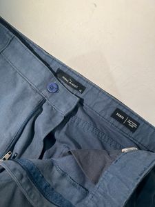 Blue Cargo Pants