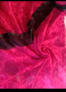 Magenta Rose Pink Dress Material With Dupatta