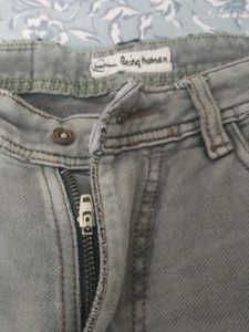 Gray Denim Jeans