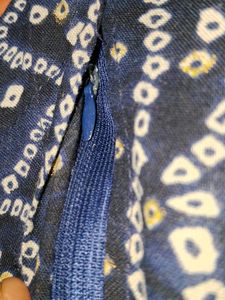 A Line Bandhni Maternity Kurti