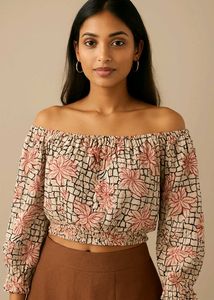 Floral Off-Shoulder Top