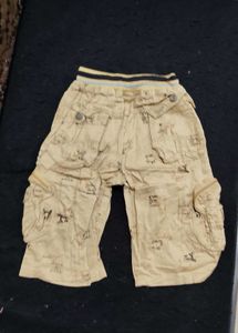 Printed Cargo Shorts