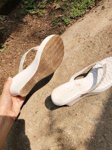 Madam Glamour Thong Wedge Sandals