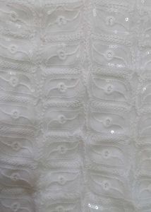 White Embroidered chikankari Kurta
