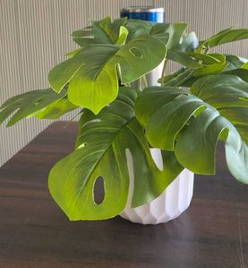 Artificial Monstera Plant With Pot