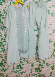Ethnic Kurta Sharara Set