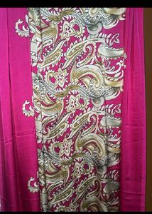 Rose (Pink) Printed Imported Fabric