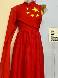 Korean Pintrest Red One Piece
